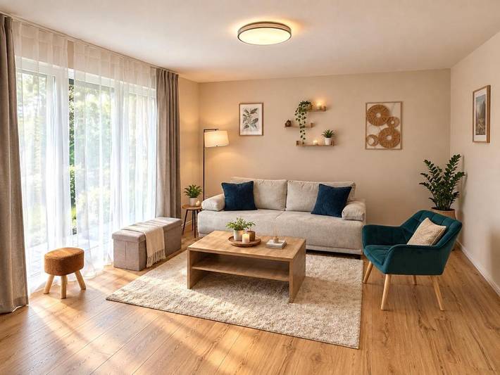 Ferienwohnung für 6 Personen, mit Terrasse und Garten sowie Ausblick in Kreuztal