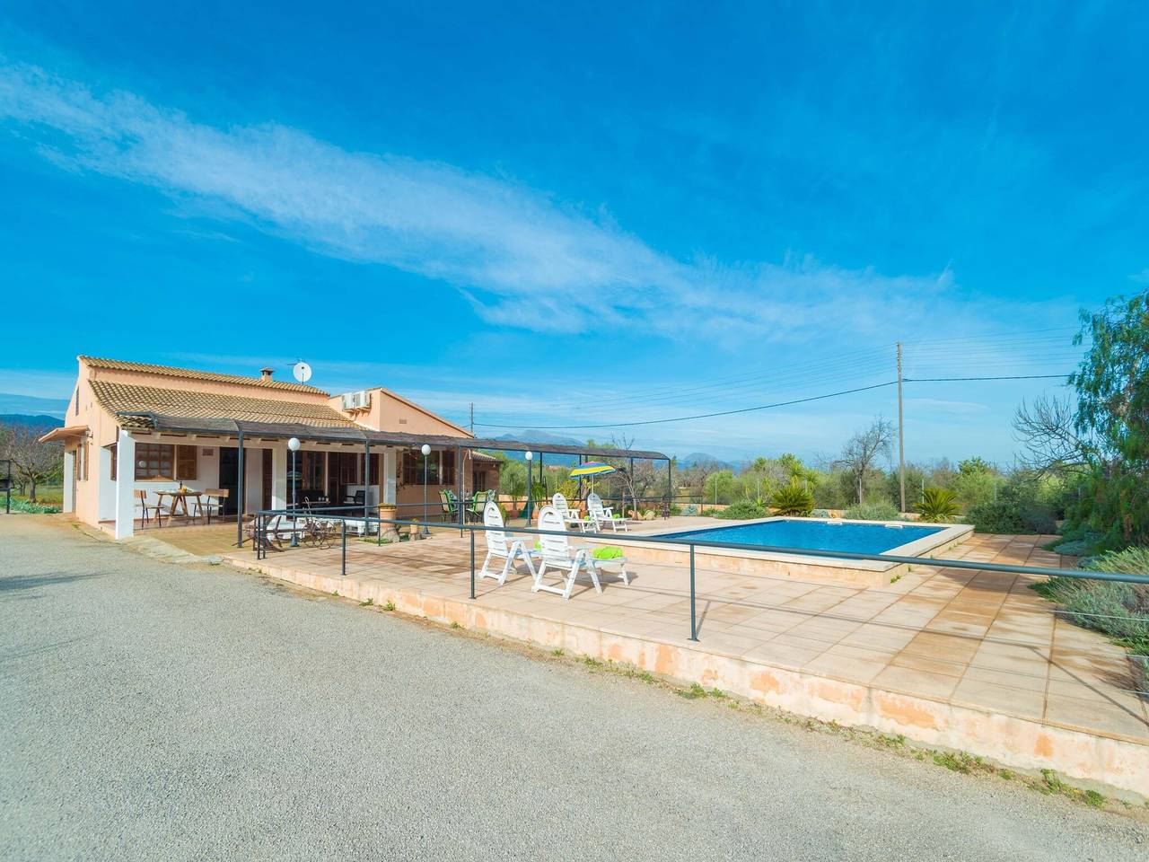 Villa avec terrasse et piscine in Binissalem, Majorque l'intérieur des terres