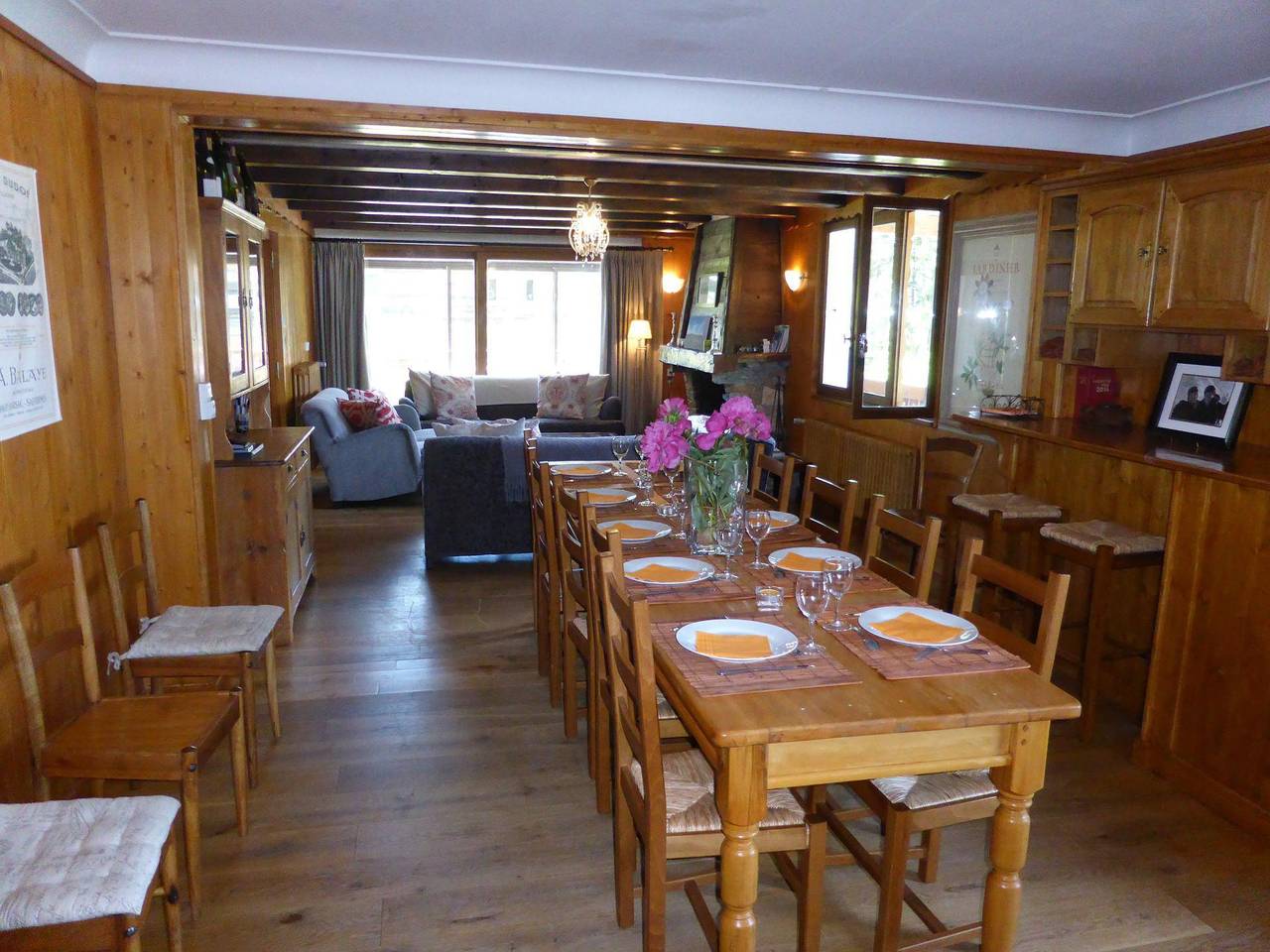 Chalet Buchan - 8 room triplex chalet 15 people in Les Contamines-Montjoie, Pays du Mont-Blanc