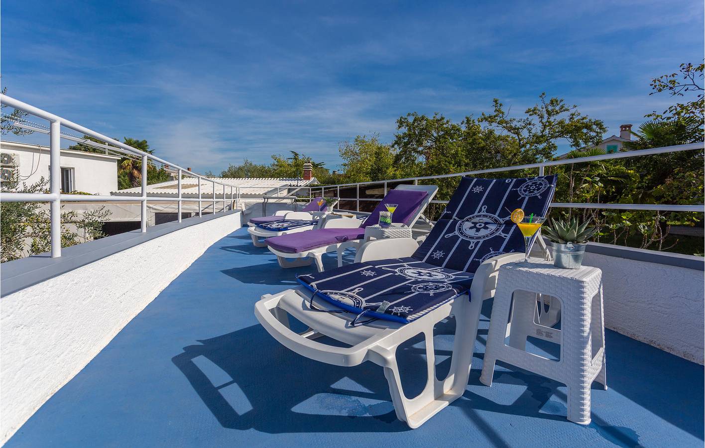Ganze Ferienwohnung, Ferienwohnung für 7 Personen mit Terrasse in Malinska, Krk