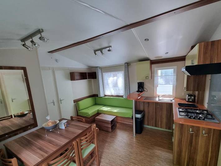 Mobil home pour 8 personnes, avec jacuzzi ainsi que sauna et bassin pour enfant à Meschers-sur-Gironde - 3