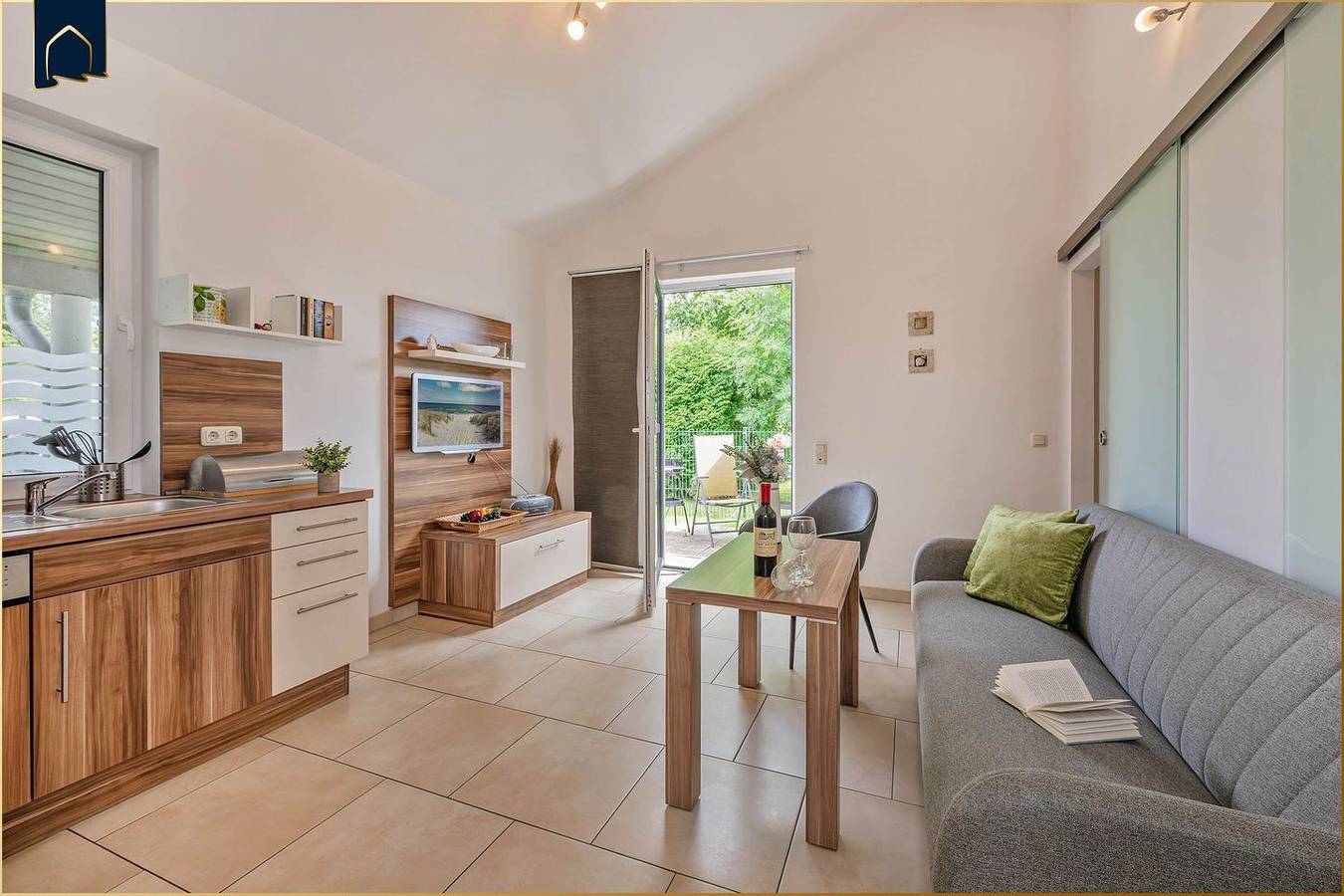 Ganze Wohnung, Gemütliche Ferienwohnung in Zinnowitz mit Terrasse und Garten auf Usedom in Zinnowitz, Usedomer Norden