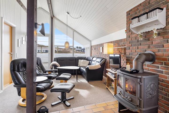 Ferienhaus mit Meerblick für 5 Personen, mit Balkon/Terrasse und Terrasse am Ringkøbing Fjord - 2