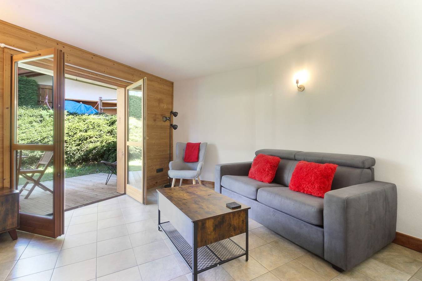 Apartamento entero, Les Granges - Terrasse - Vue Mont.Blanc in Chamonix-Mont-Blanc, Macizo del Mont Blanc