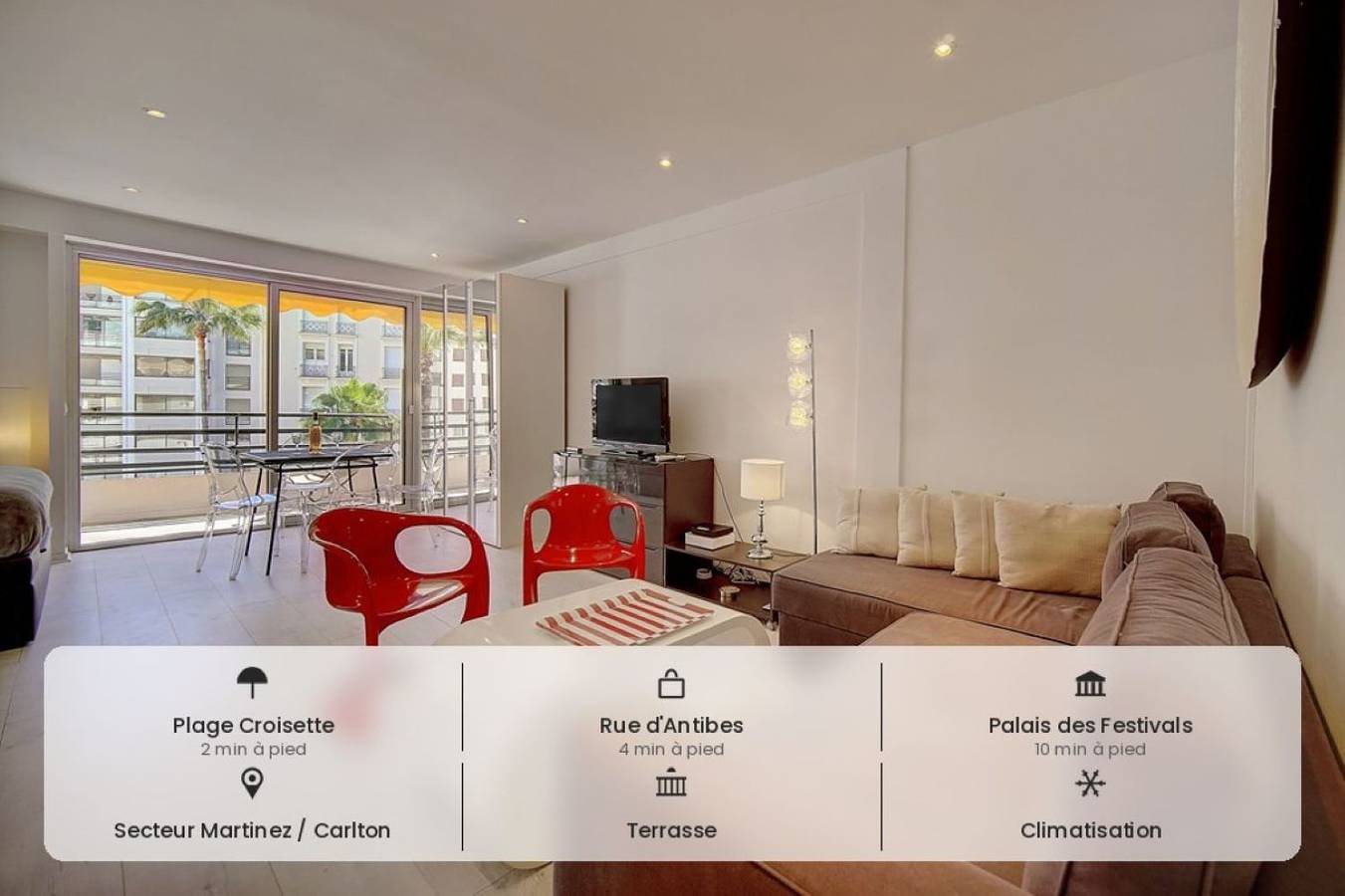Appartamento vacanze a Cannes a partire da 122€ a notte