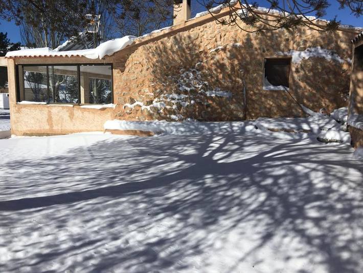 Gîte pour 6 personnes, avec Terrasse ainsi que Jardin et Vue