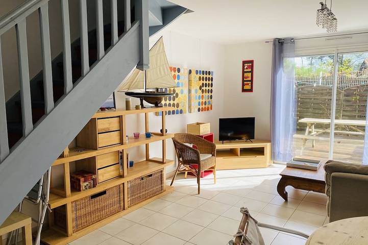 Maison de vacances pour 6 personnes, avec balcon et jardin