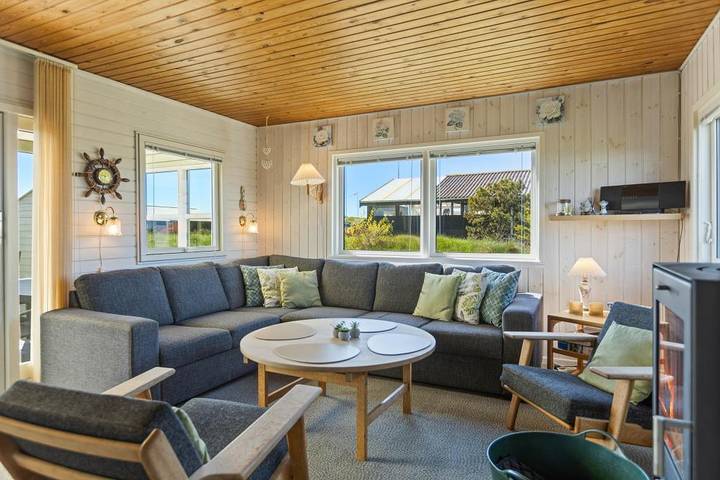 Ferienhaus für 4 Personen, mit Balkon/Terrasse, mit Haustier in Hvide Sande - 4