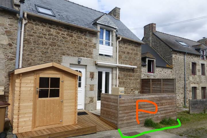 Gîte-Es Omnes-Ensuite mit Dusche in Pleurtuit, Saint-Malo und Umgebung
