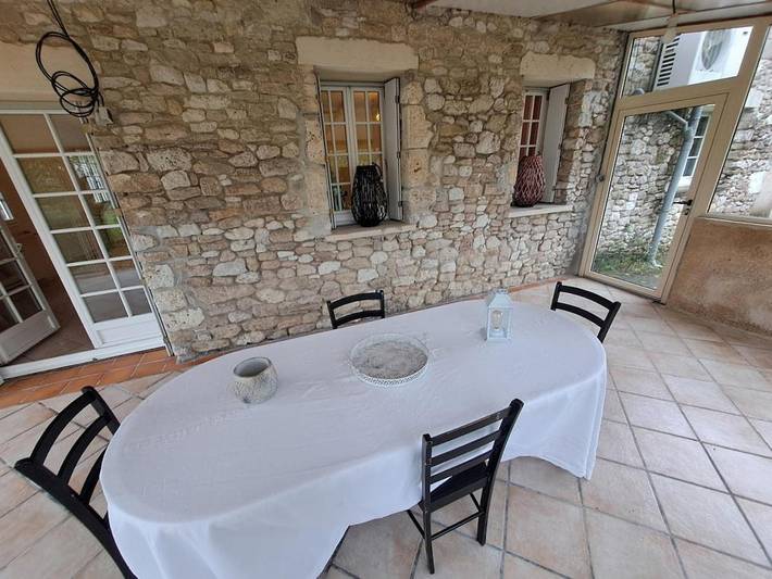 Location de vacances pour 15 personnes, avec vue et terrasse à Montazeau - 4