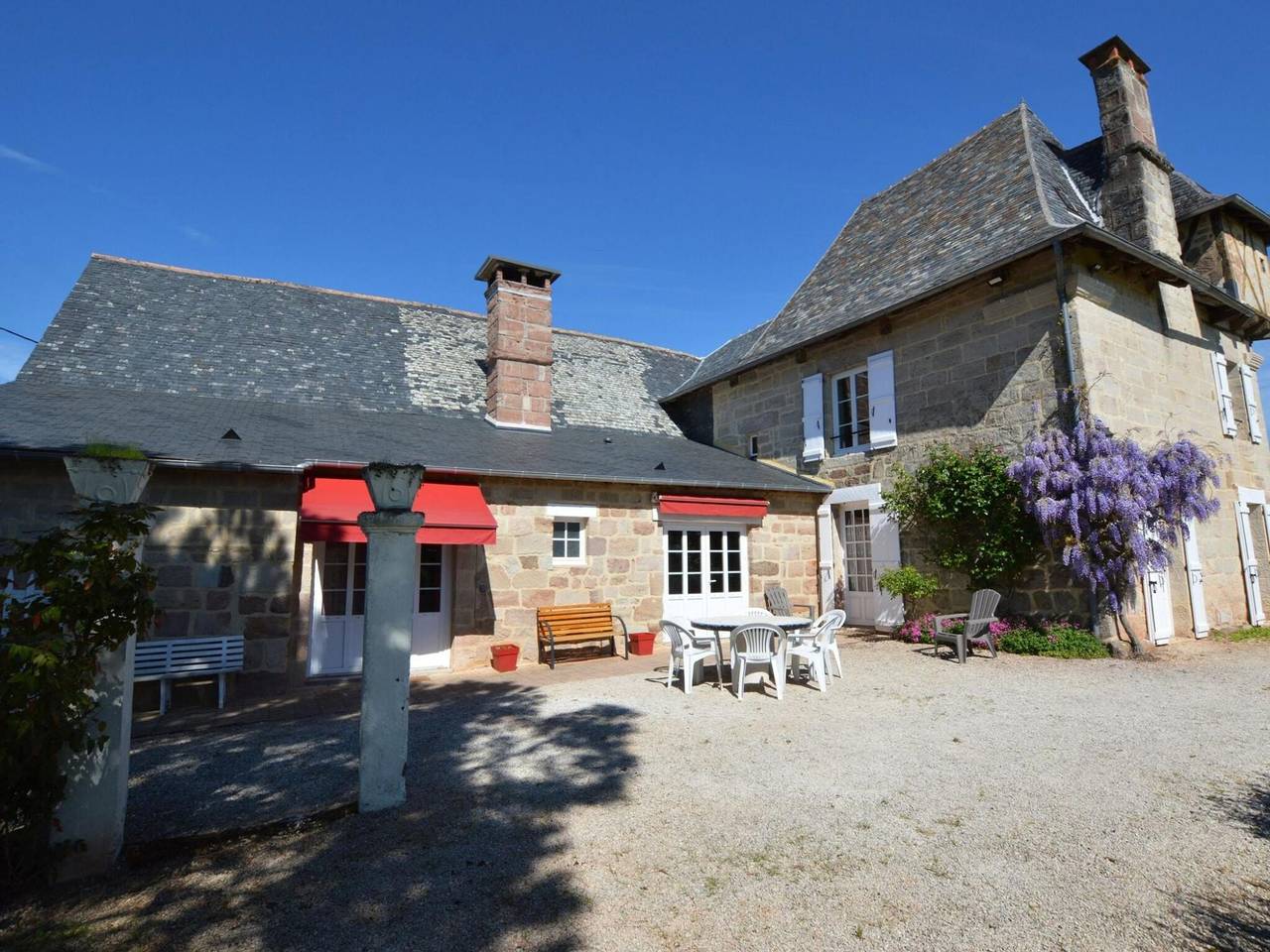 Maison de vacances pour 6 personnes avec jardin in Brignac-la-Plaine, Région de Brive-la-Gaillarde
