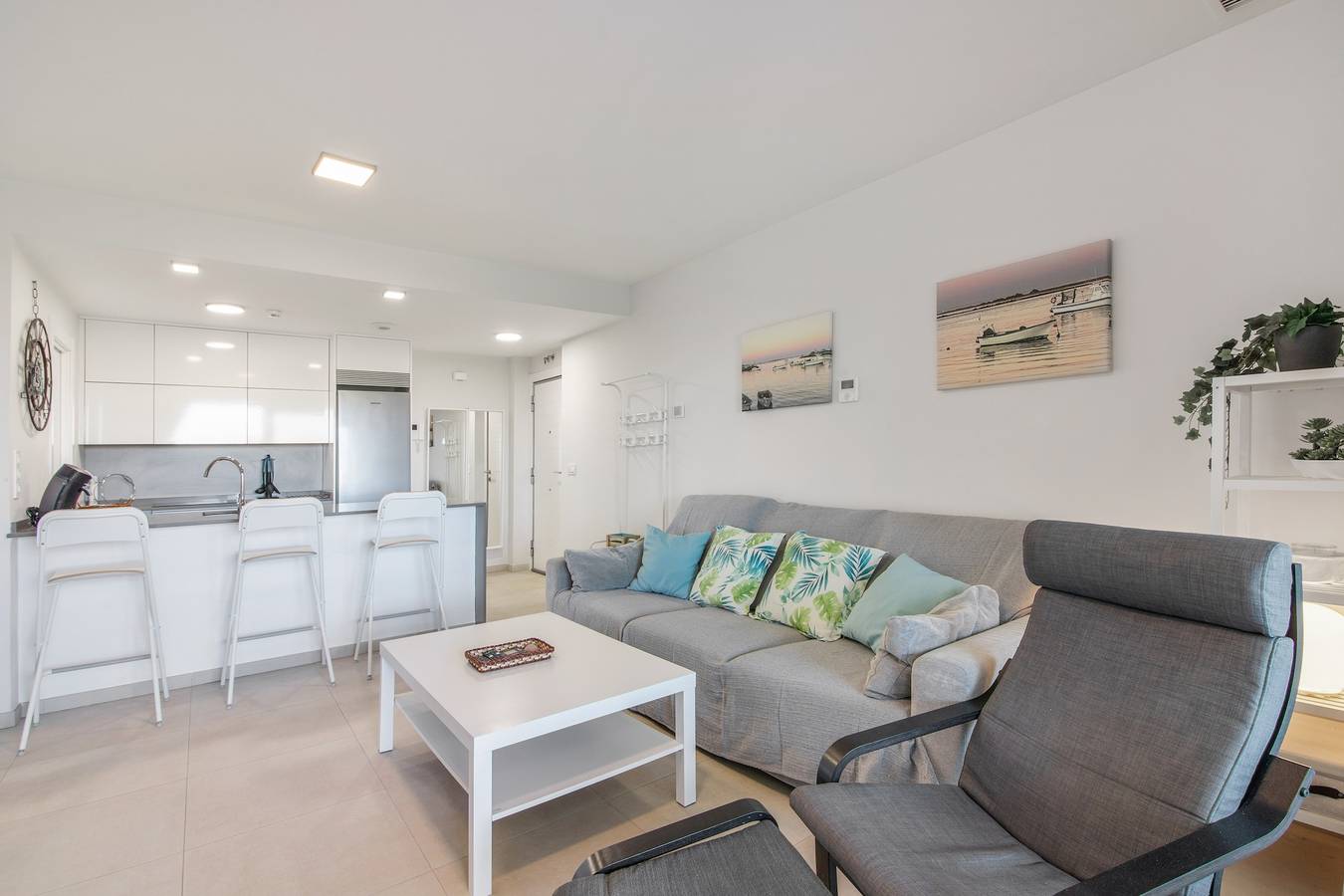 Ganze Wohnung, Apartment 'Los Flamencos' mit Meerblick, Wlan und Klimaanlage in Isla Canela, Ayamonte