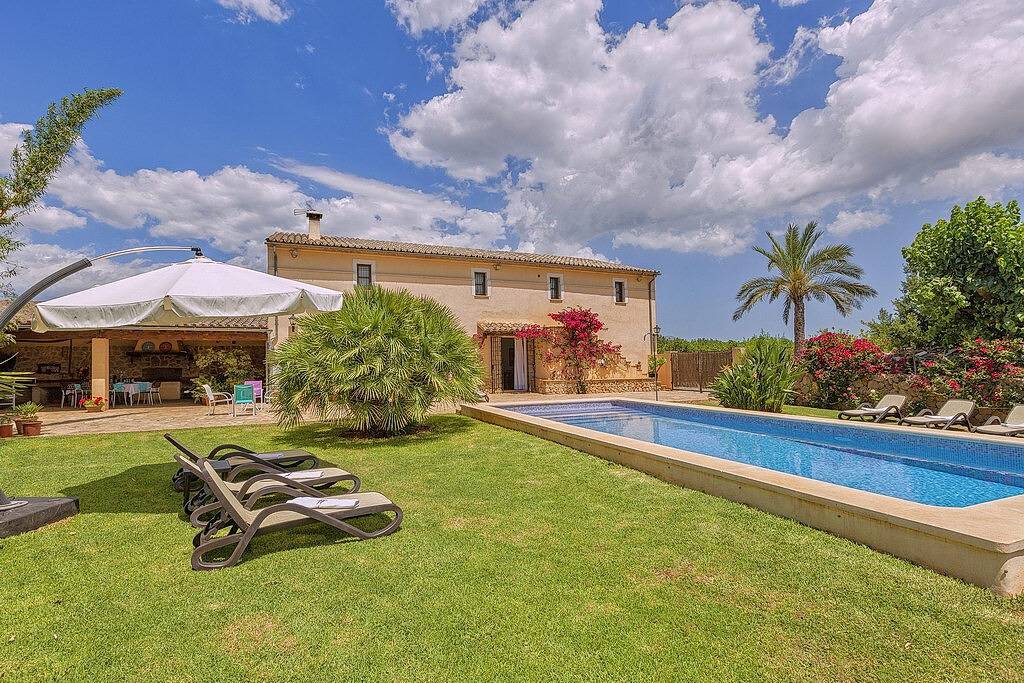 Villa para 9 pessoas com jardim in Búger, Maiorca Centro