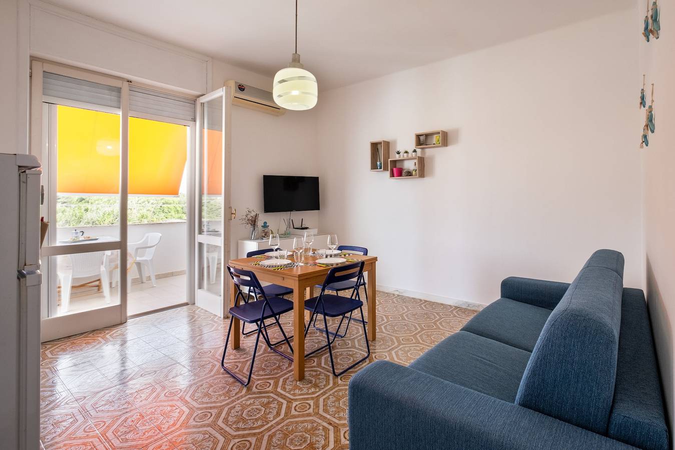 Casa Vacanze 'A Due Passi dal Mare' con vista mare, Wi-Fi e aria condizionata in Scala di Furno, Porto Cesareo