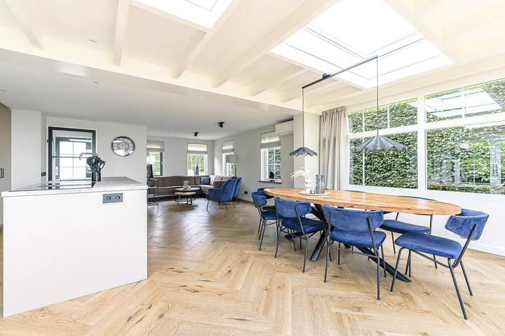 8-Personen-Deluxe- Ferienhaus mit Blick auf das Veluwemeer auf Familiensitz Nunspeet in Nunspeet, Veluwe
