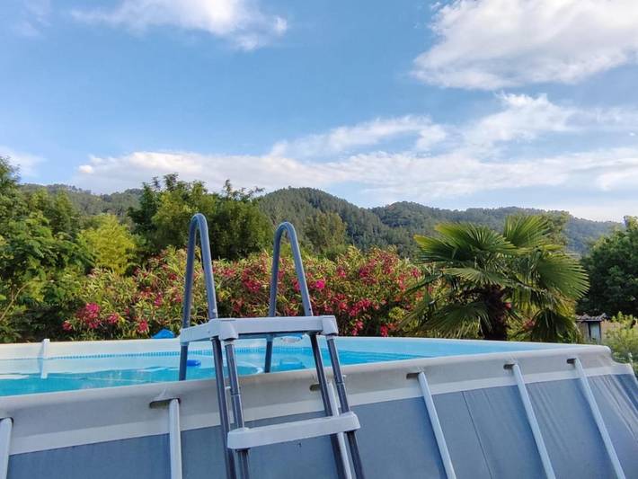 Gîte pour 4 personnes, avec piscine ainsi que vue et terrasse, animaux acceptés à Saint-Fortunat-sur-Eyrieux - 3