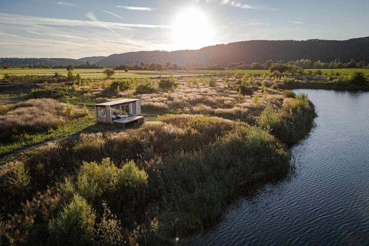 Camping für 5 Personen, mit Seeblick und Ausblick in Tschechien - 3