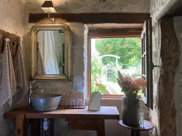 Chambre d’hôte pour 2 personnes, avec vue et terrasse ainsi que jardin et piscine à Monestier - 3