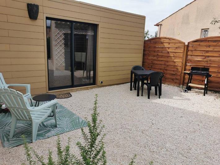 Gîte pour 2 personnes, avec jardin