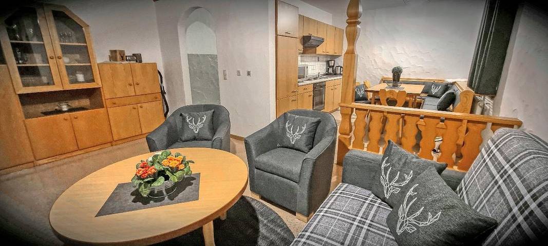 Ferienwohnung für 4 Personen, mit Balkon/Terrasse und Terrasse sowie Sauna in Landkreis Straubing-Bogen - 2