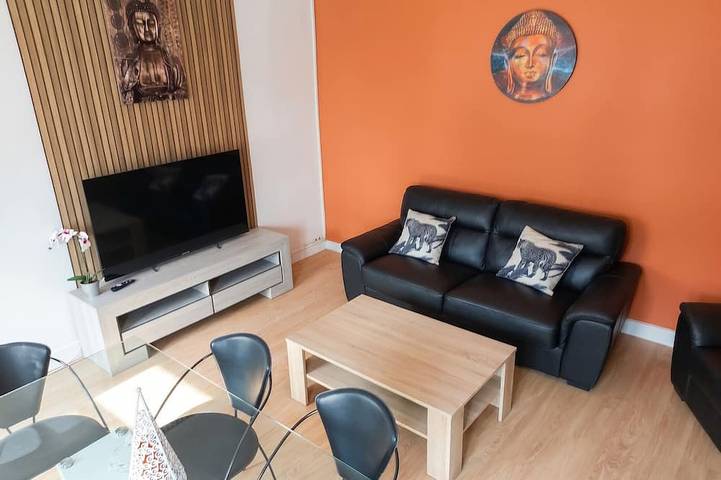Location de vacances pour 7 personnes, animaux acceptés dans Thun-Saint-Martin