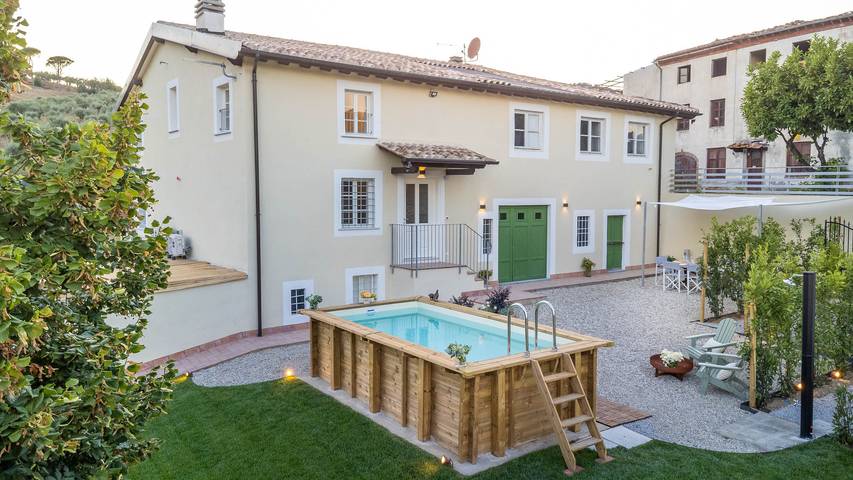 Ferienhaus für 6 Personen, mit Garten in Lucca