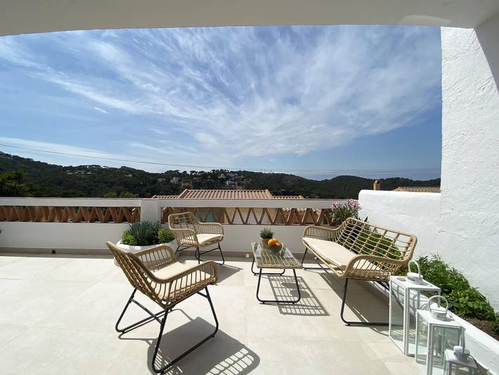 Casa rural para 6 personas, con Vistas al mar además de Terraza y Piscina en Begur - 4