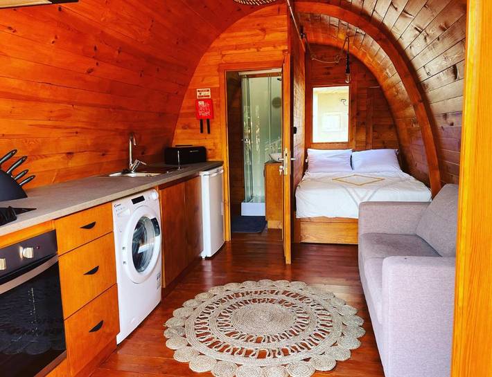 Bungalow für 4 Personen, mit Terrasse und Ausblick sowie Garten auf Madeira - 3