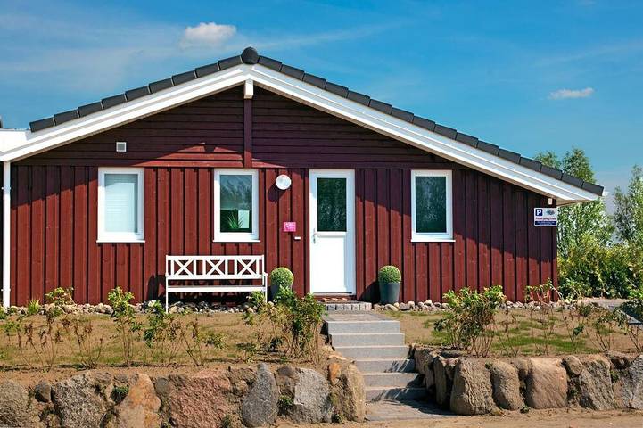 Ferienhaus für 6 Personen, mit Terrasse und Garten sowie Sauna