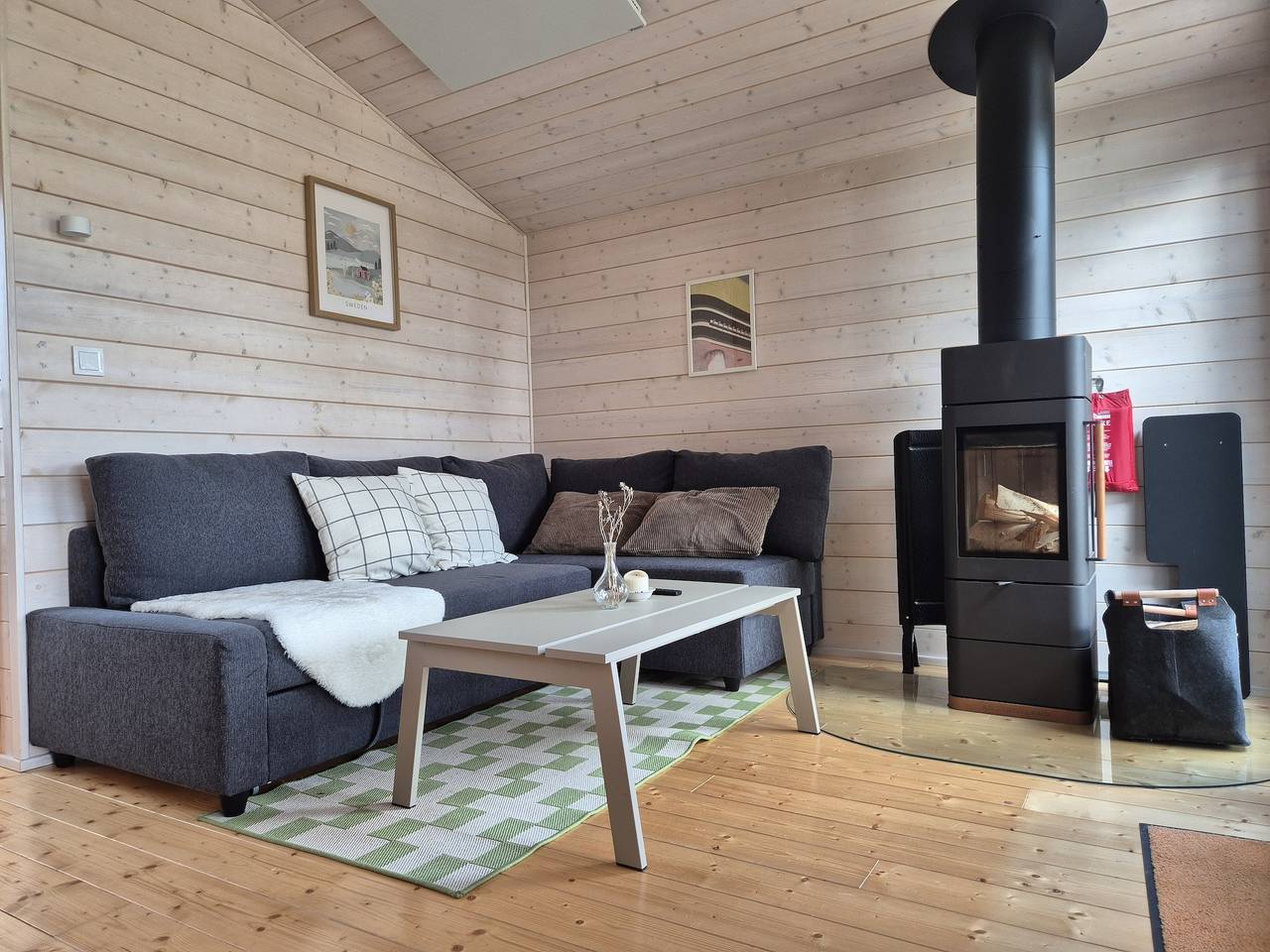 Cozy Tiny House mit Kamin an der Elbe in Bleckede, Mecklenburgisches Elbetal