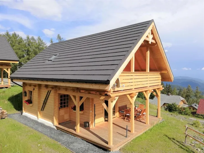 Chalet für 6 Personen, mit Balkon - 1