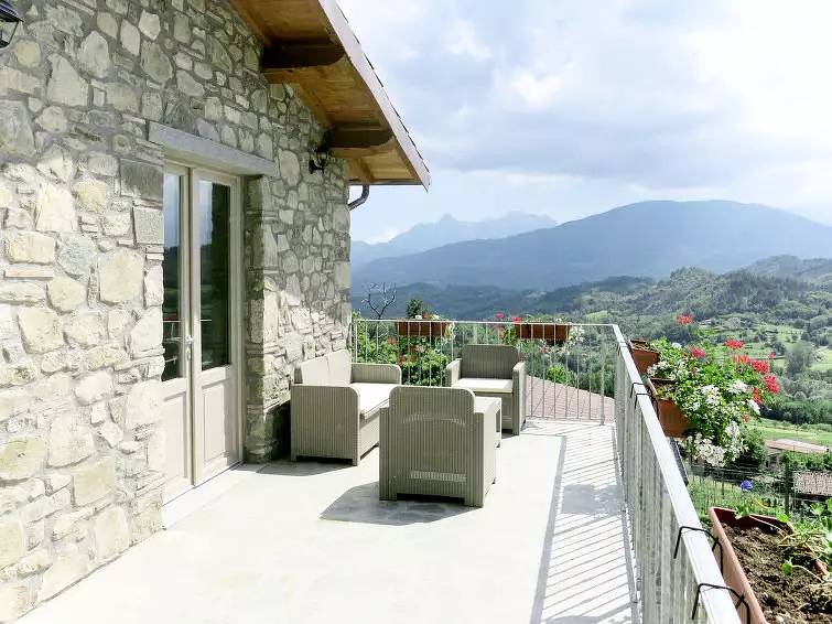 Appartamento intero, 3 Camere 3 Persone in Villa Collemandina, Garfagnana