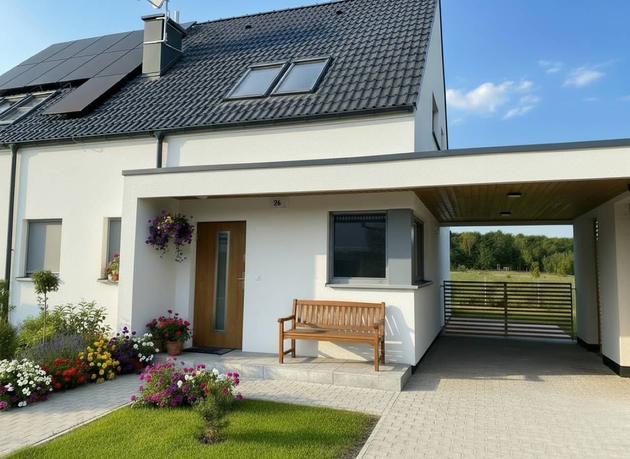 Dom dla 6 osób z taras in Trzęsacz, Powiat gryficki