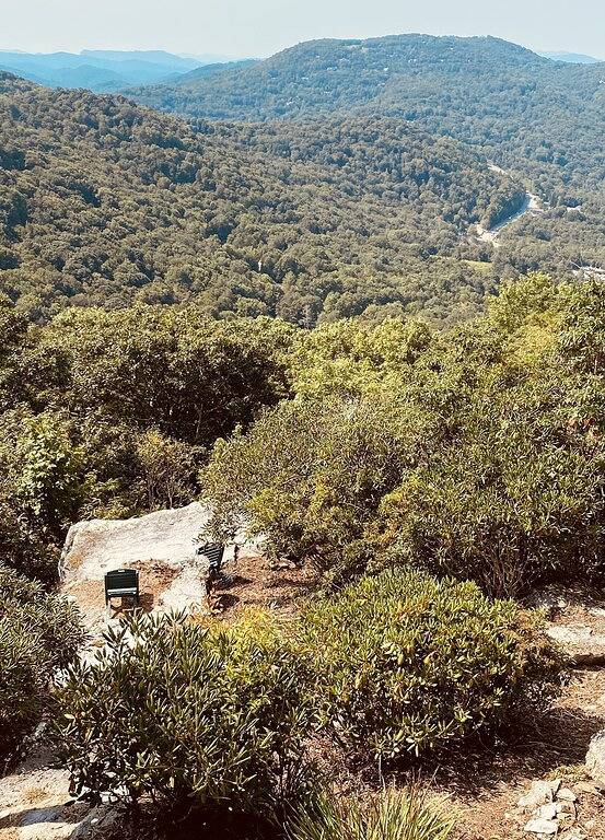 Peaks at Windy Knob in Blue Ridge Parkway, Seven Devils