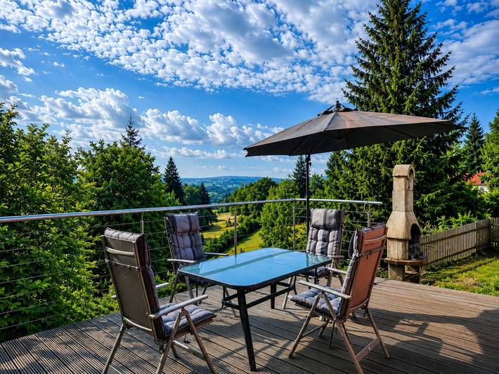Ferienhaus für 4 Personen mit Garten in Schnett, Masserberg