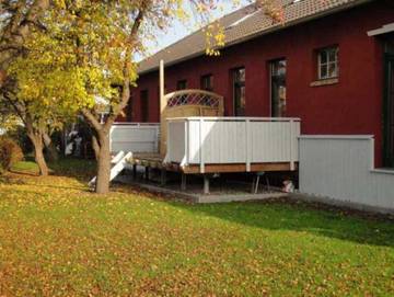 Ferienwohnung für 4 Personen, mit Garten und Terrasse, kinderfreundlich in Greifswald