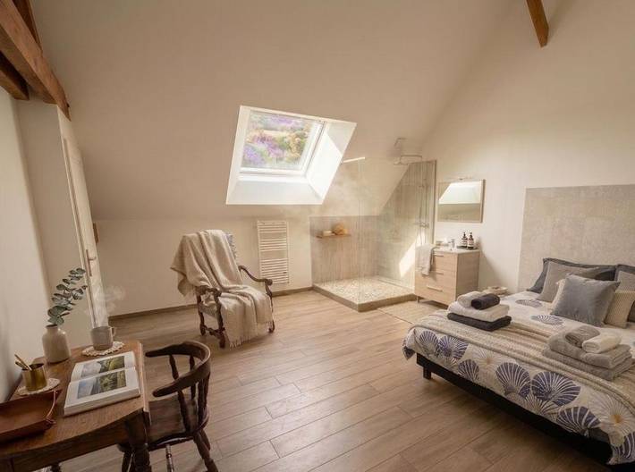 Gîte pour 2 personnes, avec Terrasse et Jardin dans Ognes