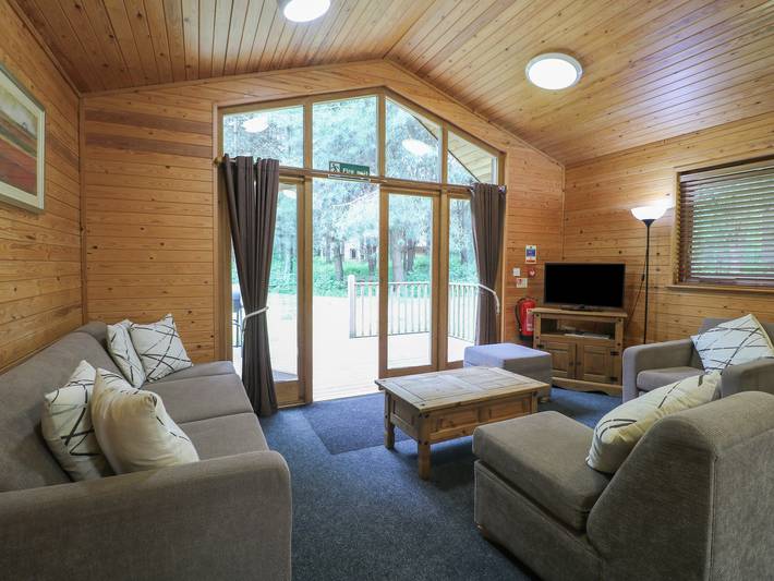 Lodge für 4 Personen mit Garten in Derbyshire