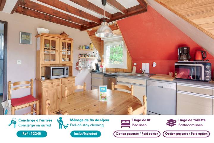 Location de vacances pour 5 personnes, avec jardin et balcon dans Buguélès - 3