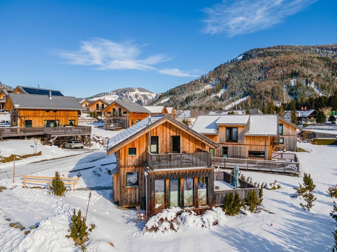 Chalet mit Sauna und direkter Zugang zur Piste in Rottenmanner und Wölzer Tauern, Hohentauern