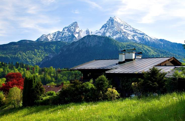 Apartamento vacacional entero, Haus Schmidt - holiday flat with mountain view for 2 to 4 persons, 104 sqm, 2 bedrooms in Berchtesgaden, Alpes de Berchtesgaden