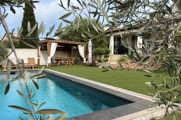 Ferienhaus für 5 Personen, mit Balkon und Garten - 1
