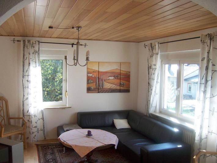 Ferienhaus für 4 Personen, mit Garten und Sauna sowie Ausblick und Pool, mit Haustier in Loreley - 2