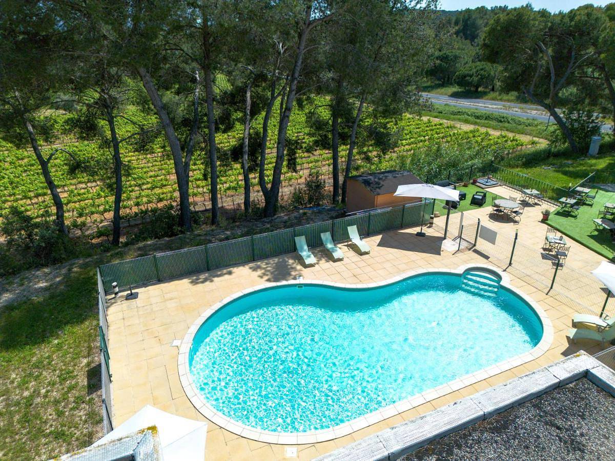 Hotel Les Rocailles in Montagnac, Mittelmeerküste (Frankreich)