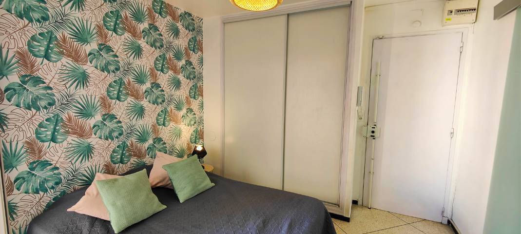 Studio pour 2 personnes, avec balcon, adapté aux familles