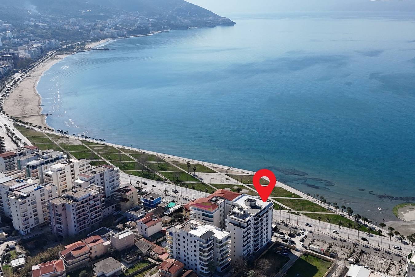 Apartamento entero, Apartamento de vacaciones para 4 personas con vistas al mar in Vlorë (Ciudad), Vlorë