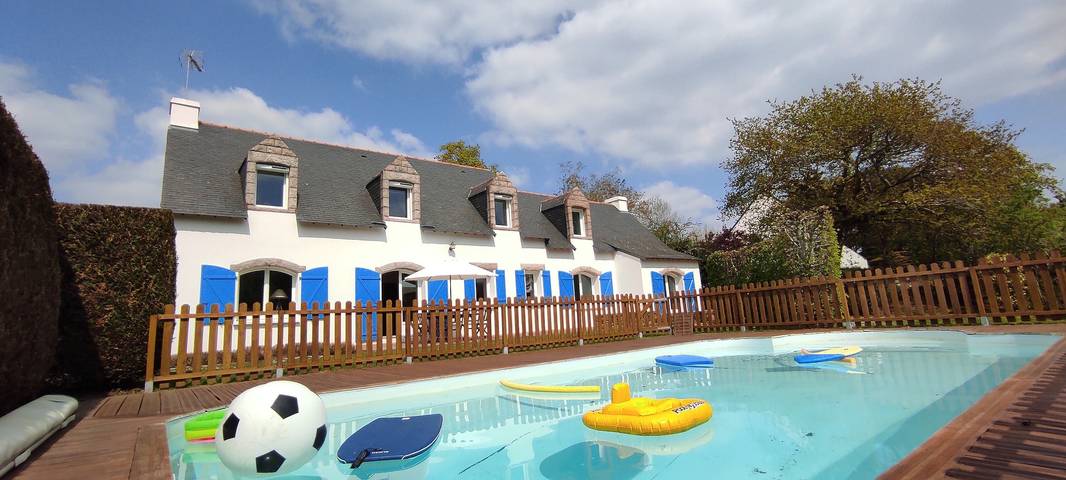 Maison de vacances pour 14 personnes, avec Jardin à La Trinité-sur-Mer