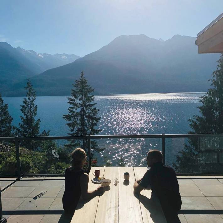 Chalet pour 2 personnes, avec vue sur le lac et jardin ainsi que sauna et vue, animaux acceptés dans Canada - 4