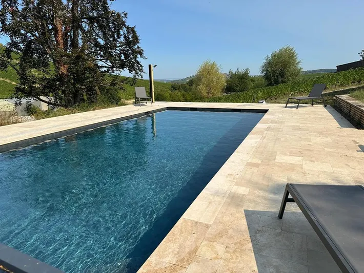 Holiday home for 11 people, with view and garden as well as pool, child-friendly - 1