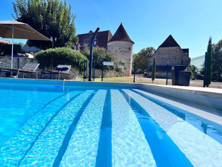 Hôtel pour 2 personnes, avec vue ainsi que jardin et piscine à Rocamadour - 4